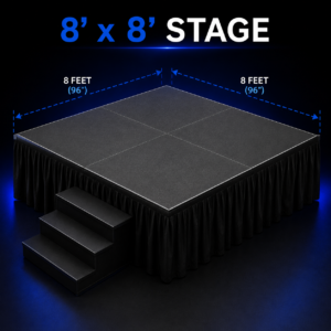 8' × 8' Stage Package