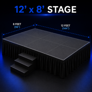 12' × 8' Stage Package