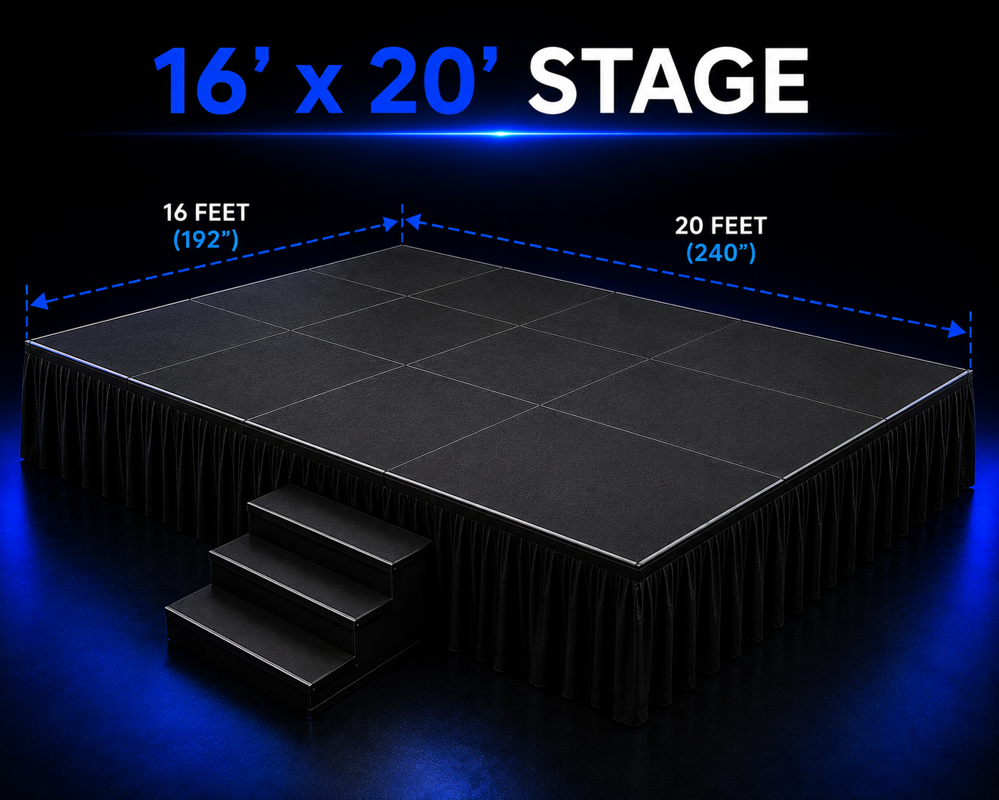 16' × 20' Stage Package